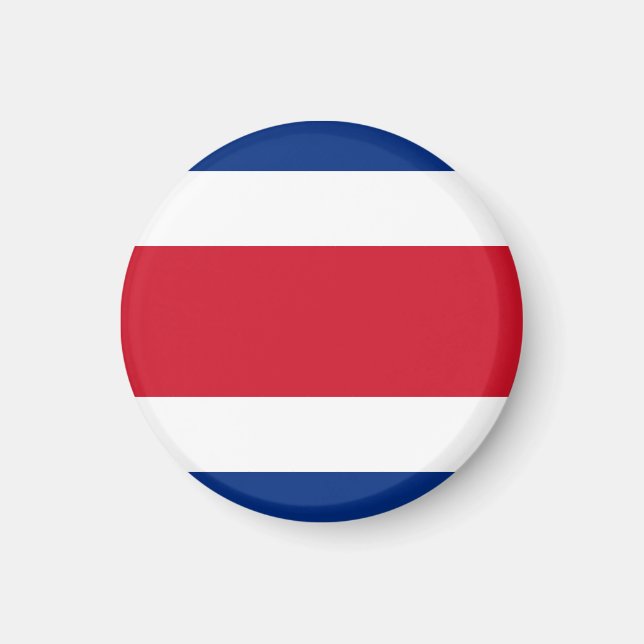 Imã bandeira da Costa Rica (Frente)