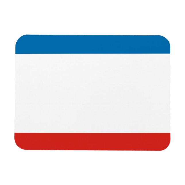 Ímã Bandeira da Crimeia (Horizontal)