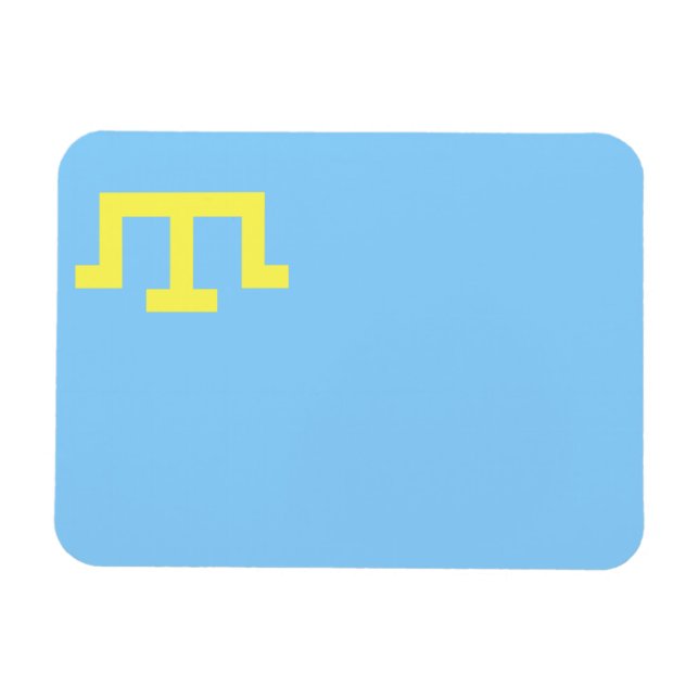 Ímã Bandeira da Crimeia (Horizontal)