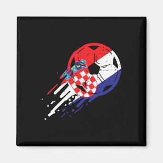 Imã Bandeira da Croácia Torcedor de Futebol Croata Hom