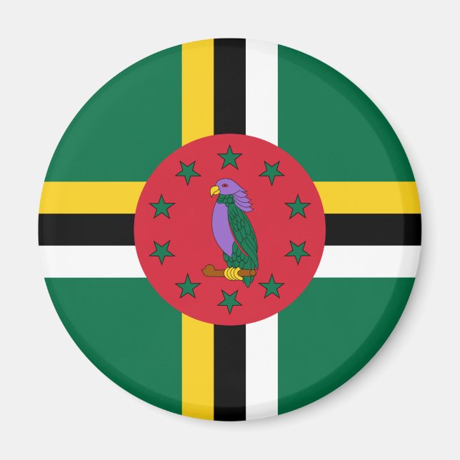 Imã Bandeira da Domínica (Frente)