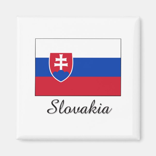 Imã Bandeira da Eslováquia Design (Frente)