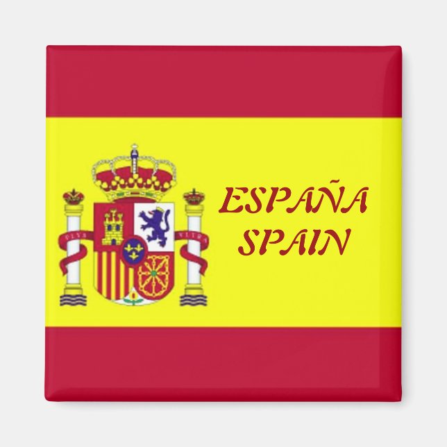 Imã Bandeira da Espanha (Frente)