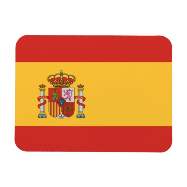 Ímã Bandeira da Espanha (Horizontal)
