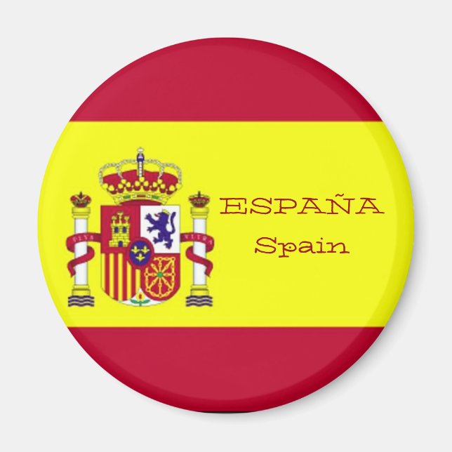 Imã Bandeira da Espanha (Frente)