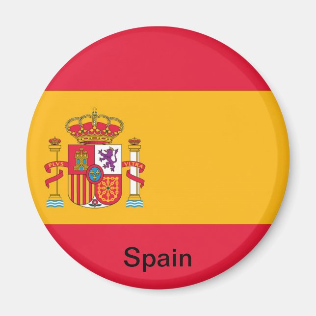 Imã Bandeira da Espanha (Frente)