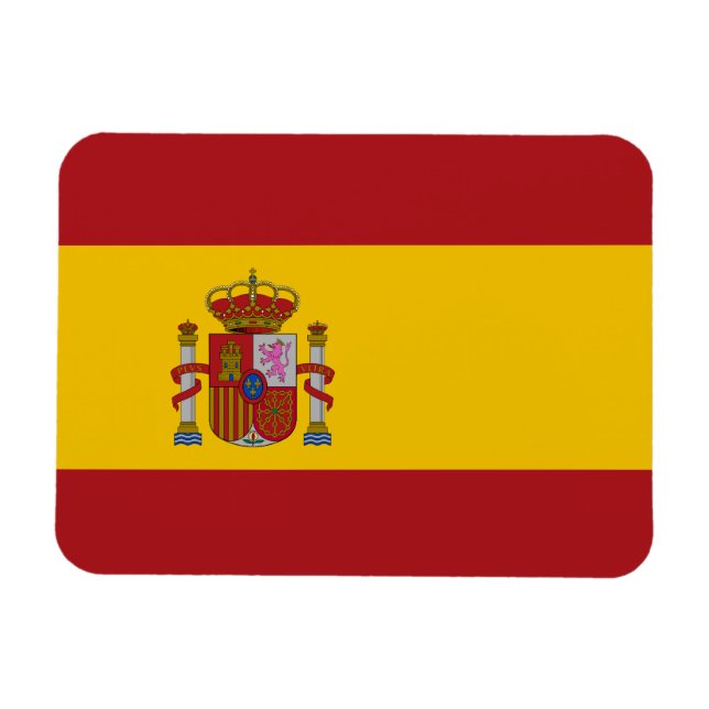 Ímã Bandeira da Espanha (Horizontal)