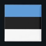 Imã Bandeira da Estônia (Estônia)<br><div class="desc">Produtos de Sinalizador Mundial Personalizáveis - Sinta-se livre para adicionar seu próprio texto.</div>