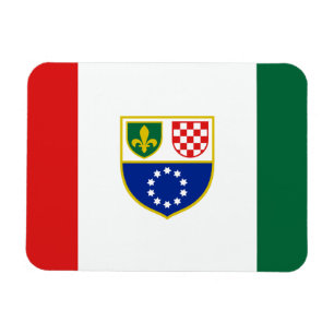 Ímã Bandeira da Federação da Bósnia e Herzegovina