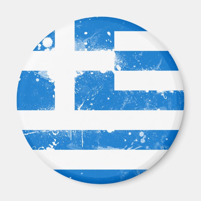 Imã Bandeira da Grécia (Frente)