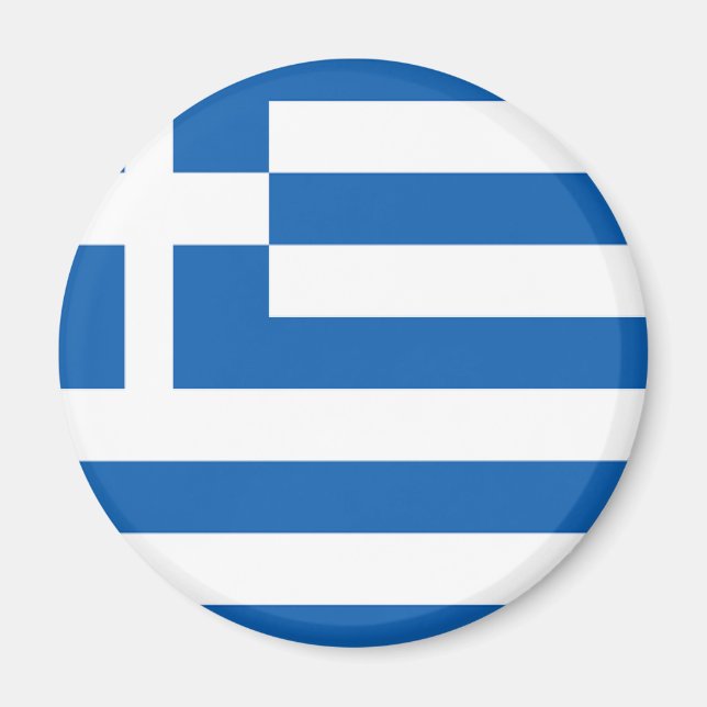 Imã Bandeira da Grécia (Frente)