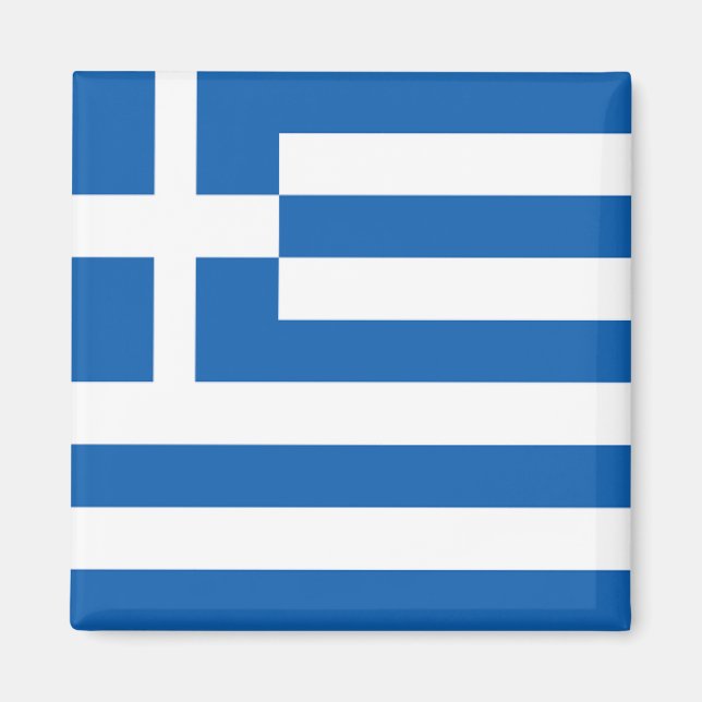 Imã Bandeira da Grécia (Frente)
