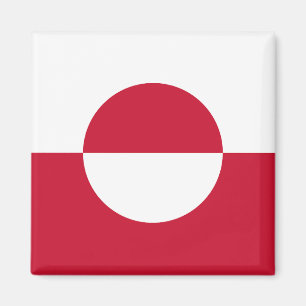Imã Bandeira da Gronelândia