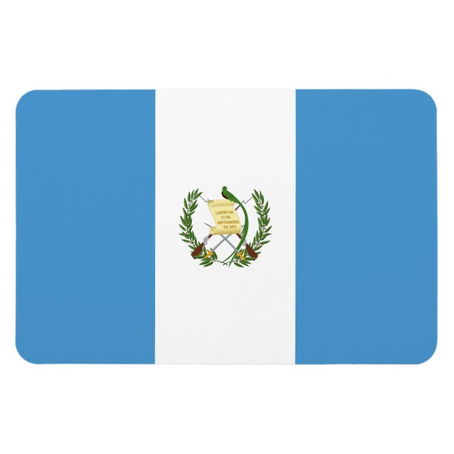 Ímã Bandeira da Guatemala (Horizontal)