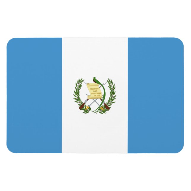 Ímã Bandeira da Guatemala (Horizontal)
