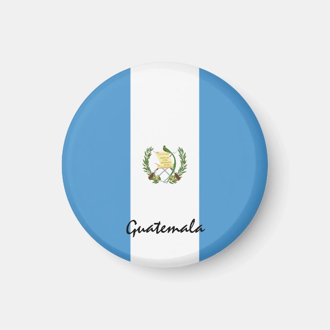 Imã Bandeira da Guatemala e América - fãs de viagem/es (Frente)