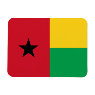Ímã Bandeira da Guiné-Bissau