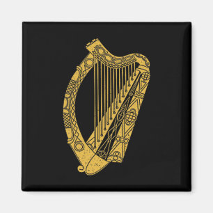 Imã Bandeira da Harpa da Irlanda Bandeira Símbolo da H