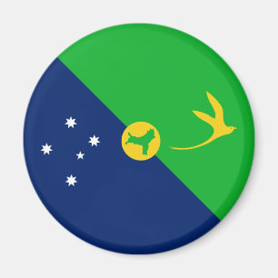 Imã Bandeira da Ilha Christmas