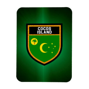 Ímã Bandeira da ilha Cocos