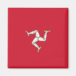 Imã Bandeira da Ilha de Man