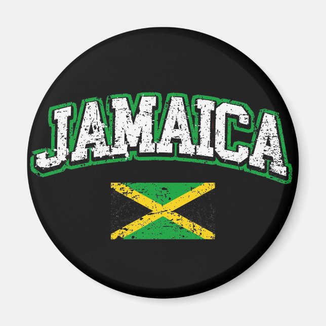 Imã bandeira da Jamaica (Frente)