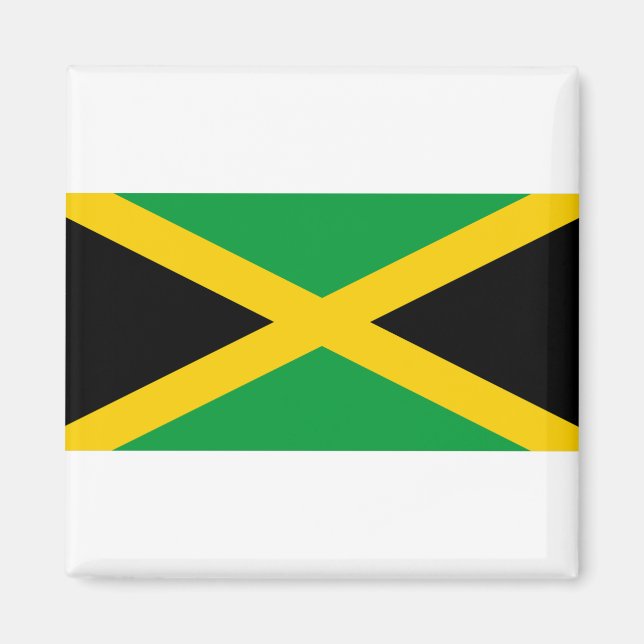 Imã bandeira da Jamaica (Frente)