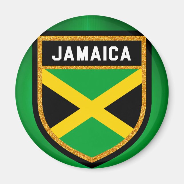 Imã bandeira da Jamaica (Frente)