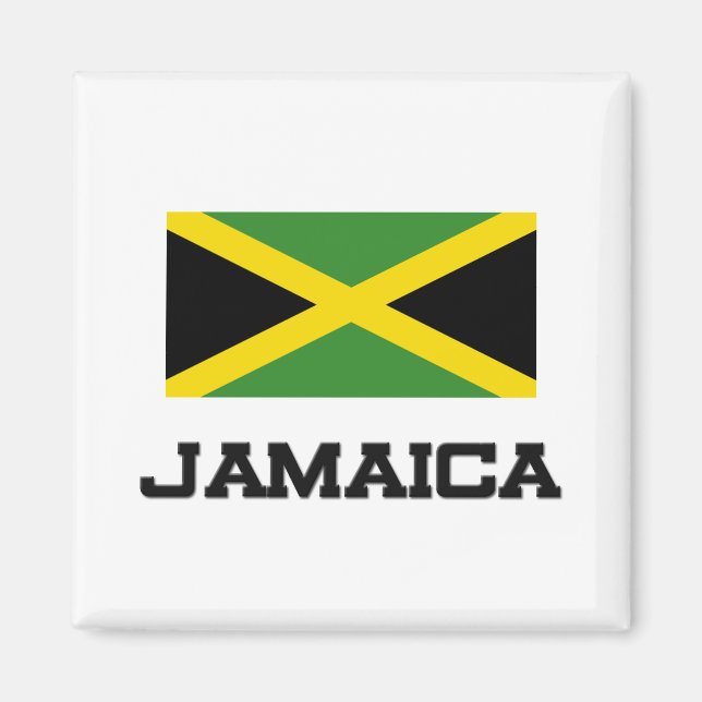 Imã bandeira da Jamaica (Frente)