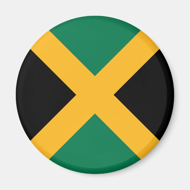 Imã bandeira da Jamaica (Frente)