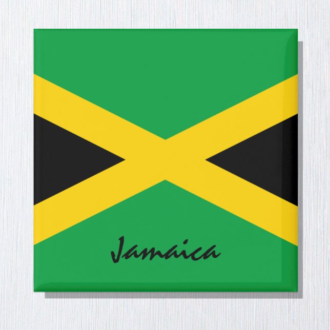 Imã Bandeira da Jamaica e fãs esportivos dos Estados U (Criador carregado)