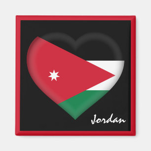 Imã Bandeira da Jordânia e do Coração da Jordânia 