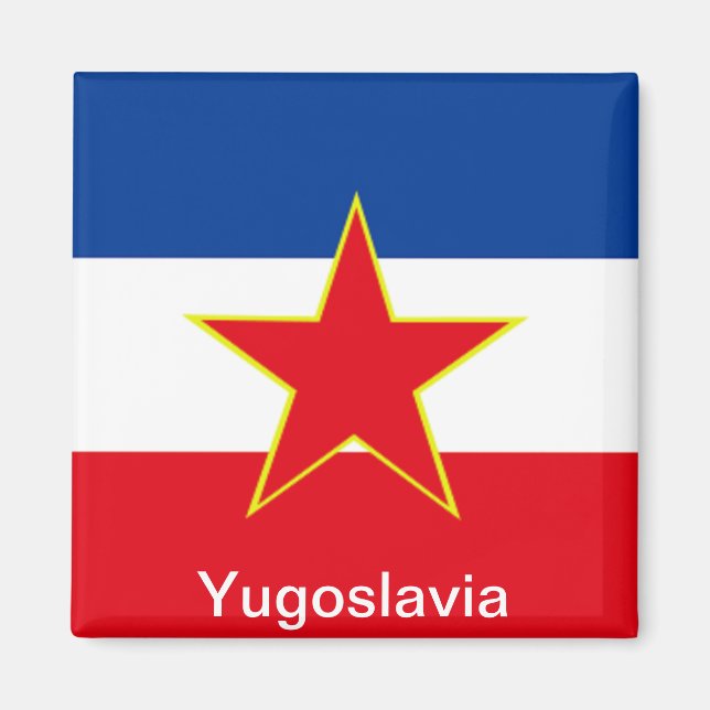 Imã Bandeira da Jugoslávia (Frente)