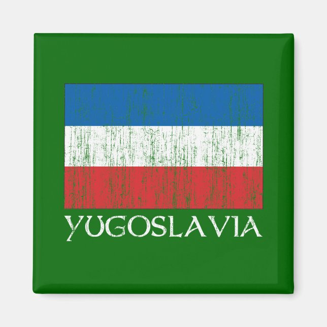 Imã Bandeira da Jugoslávia (Frente)