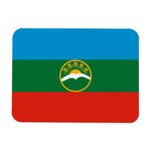 Ímã Bandeira da Karachay-Circássia