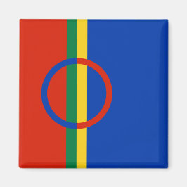 Imã Bandeira da Lapónia (Natal) (Sami) (Laplander)