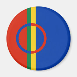 Imã Bandeira da Lapónia (Natal) (Sami) (Laplander)