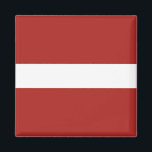 Imã Bandeira da Letónia<br><div class="desc">Descubra a geladeira com algum orgulho letão!</div>