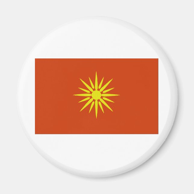 Imã Bandeira da Macedônia (Frente)