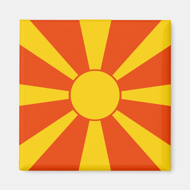 Imã Bandeira da Macedônia (Frente)