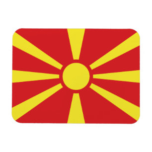 Ímã Bandeira da Macedônia do Norte