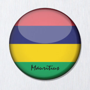 Imã Bandeira da Maurícia & Africana - viagem/adeptos
