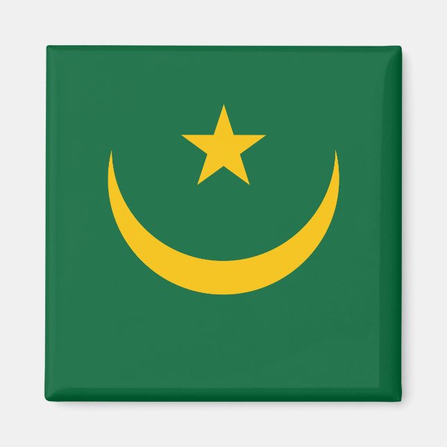 Imã Bandeira da Mauritânia (Frente)