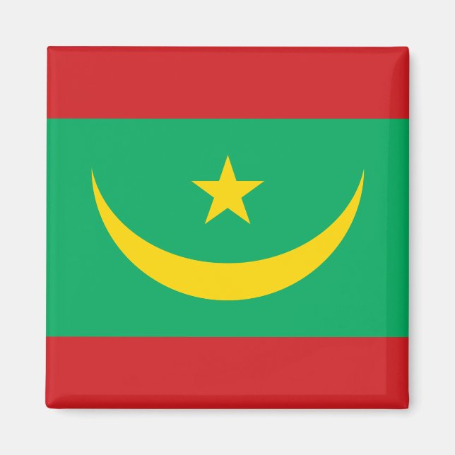 Imã Bandeira da Mauritânia (Frente)