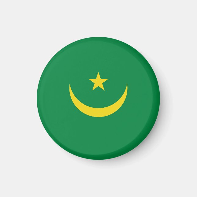 Imã bandeira da Mauritânia (Frente)