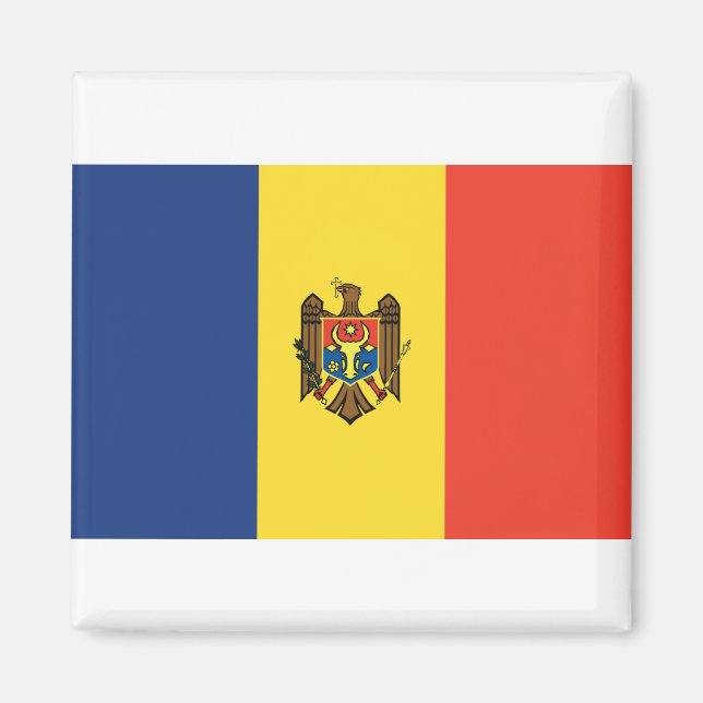 Imã Bandeira da Moldávia (Frente)