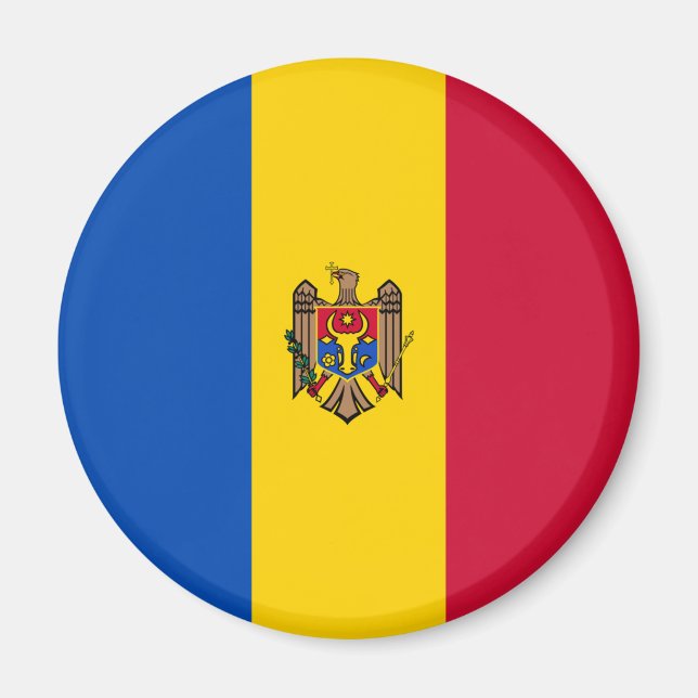 Imã Bandeira da Moldávia (Frente)
