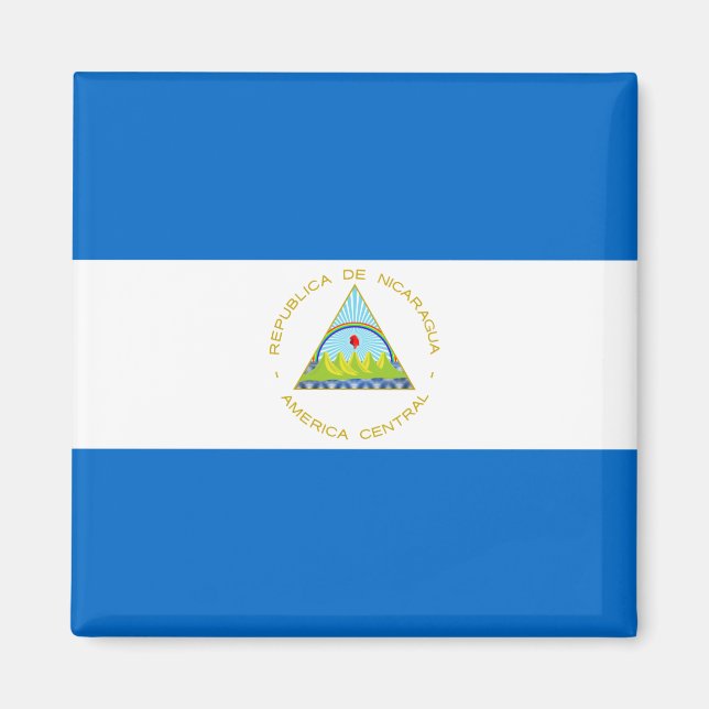 Imã Bandeira da Nicarágua (Frente)
