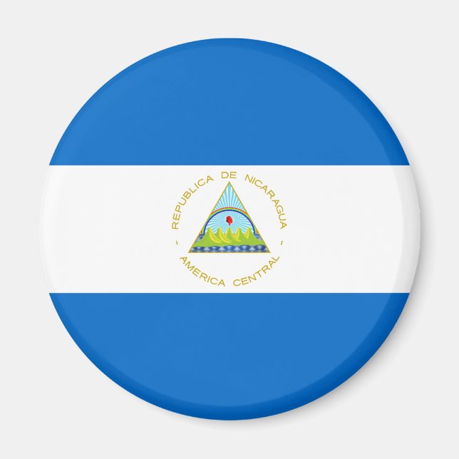 Imã Bandeira da Nicarágua (Frente)
