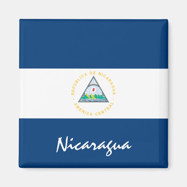 Imã Bandeira da Nicarágua e fãs desportivos/feriados a (Frente)